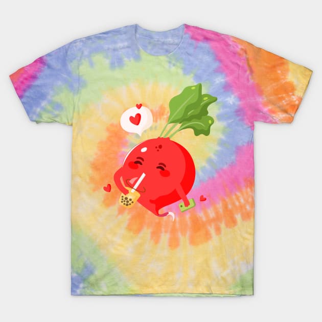 Beet Funny Boboa T-Shirt by Mako Design 